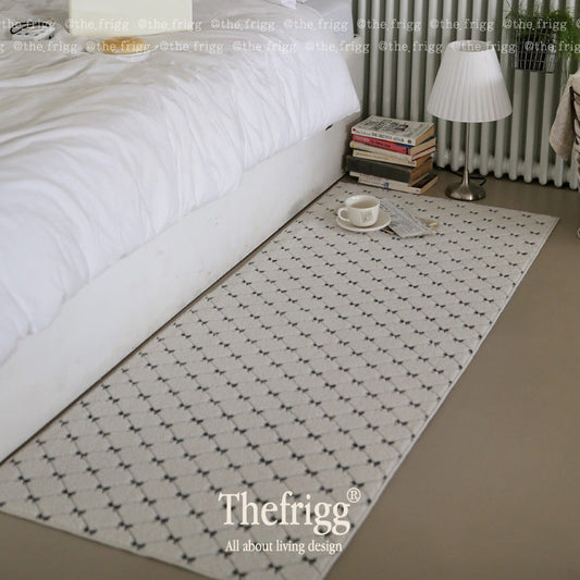 メイズリボン ジャカードラグ|洗えるラグ