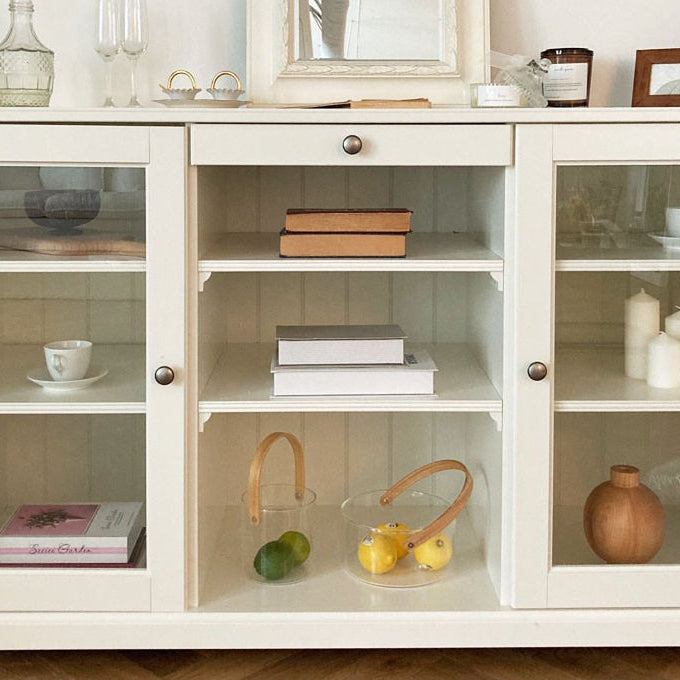 ガラス × ウッドハンドル バスケット(2種)