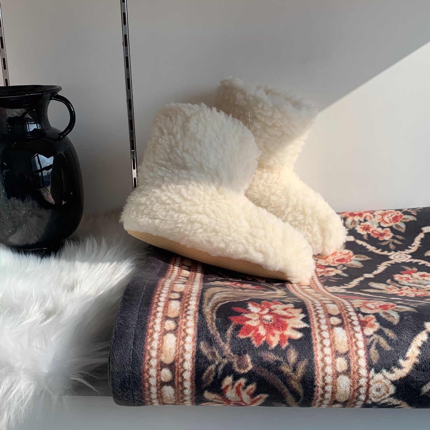 ヴィンテージモーイラグ|洗えるラグ