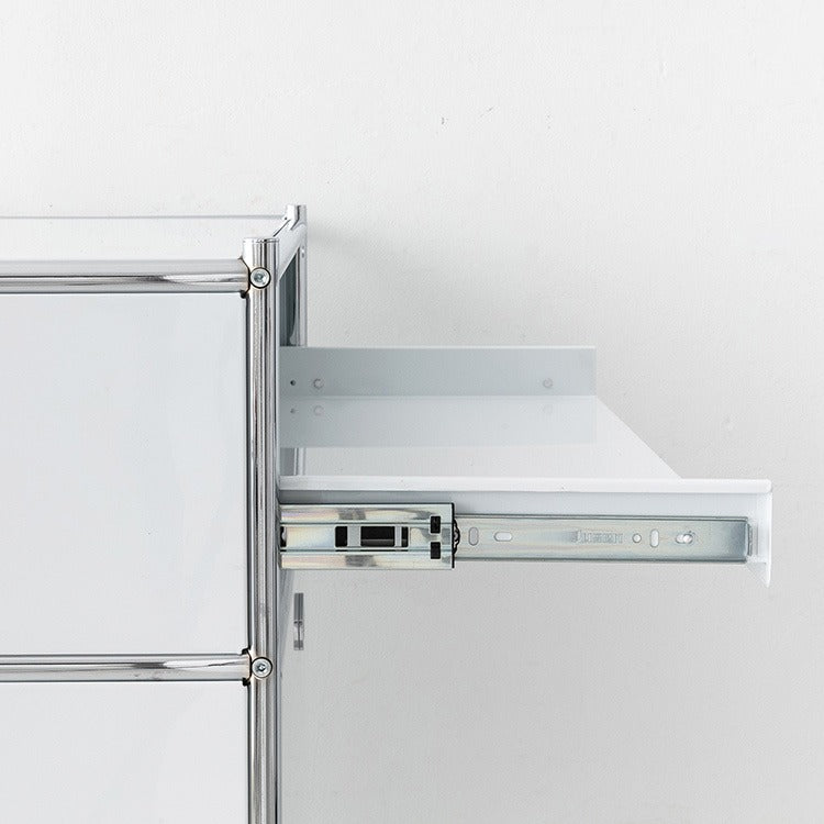 SIMPLIE 移動式収納トロリー 4段1ドア|BC641