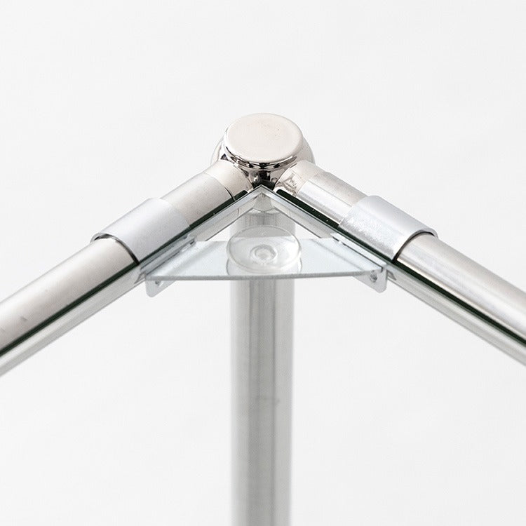 SIMPLIE 2段ガラスサイドテーブル|MK290