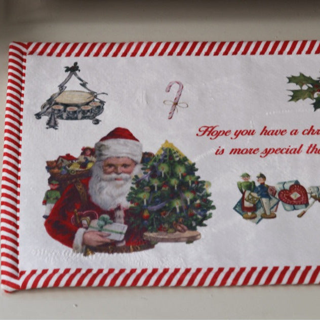 クリスマスオーナメントモチーフマット|45×65cm