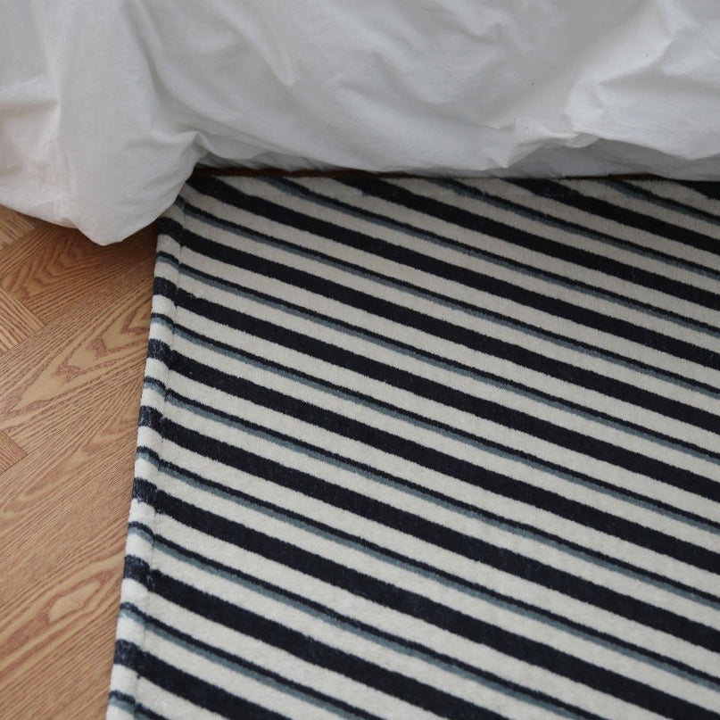 モナストライプマット 2種|洗えるラグ