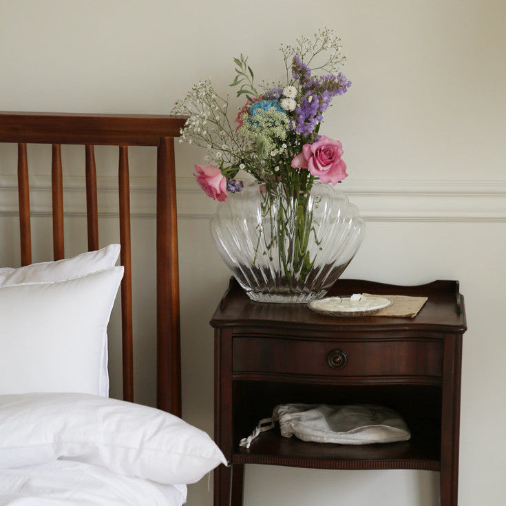 シェルモチーフフラワーベース|花瓶