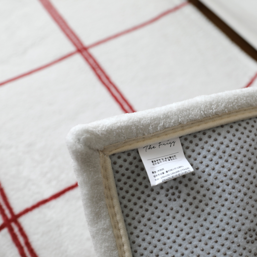 ベレングリッドラグ|洗えるラグ