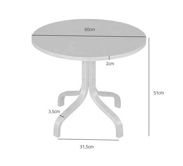BENWOOD コーヒーテーブル|ブラウン