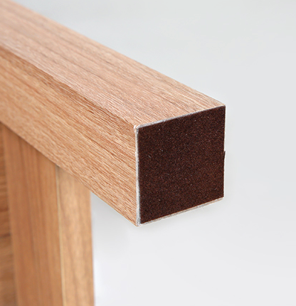 BENTAN 引き出し付きラタンサイドテーブル|W45