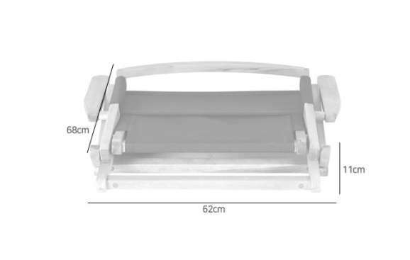 CITRO アカシア製 折りたたみチェア|45