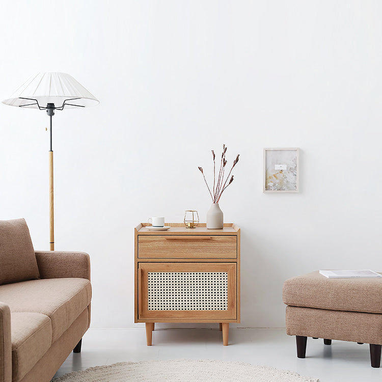 BENTAN 引き出し付きサイドコンソール収納棚