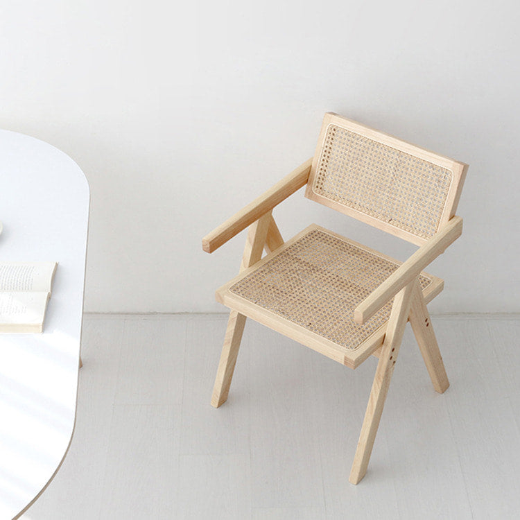 POLIM ラタンアームチェア|ナチュラルフレーム