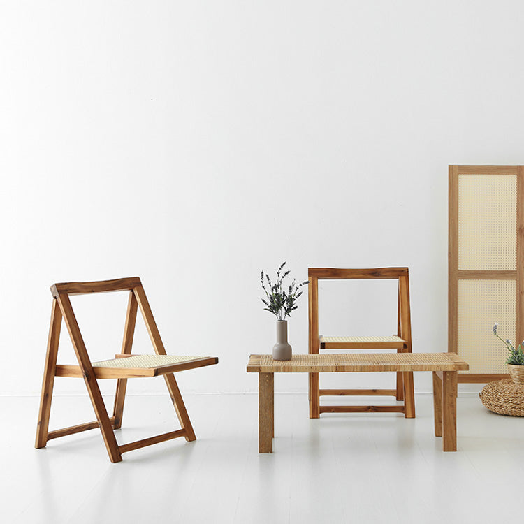 ラタン製折りたたみチェア|BDC11
