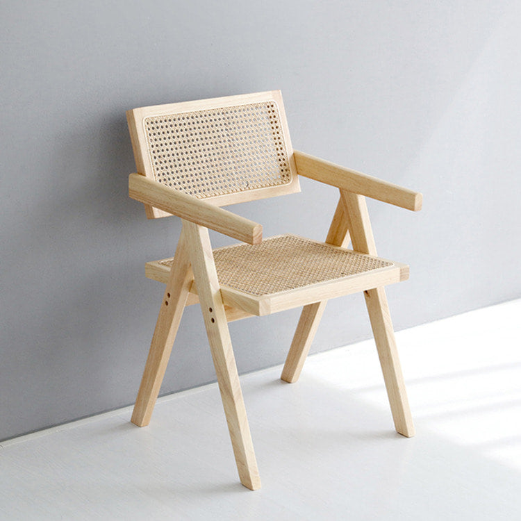 POLIM ラタンアームチェア|ナチュラルフレーム