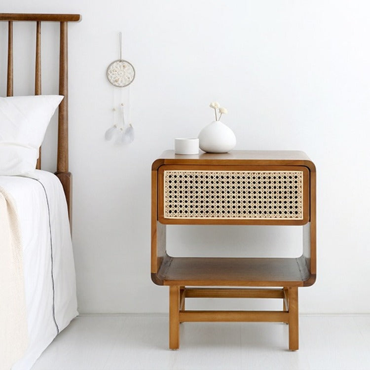 MARKET B ラタンサイドテーブル｜CESBON storage rattan sidetable