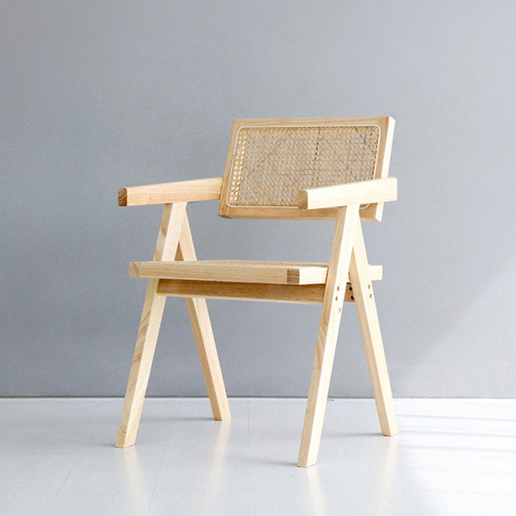 POLIM ラタンアームチェア|ナチュラルフレーム