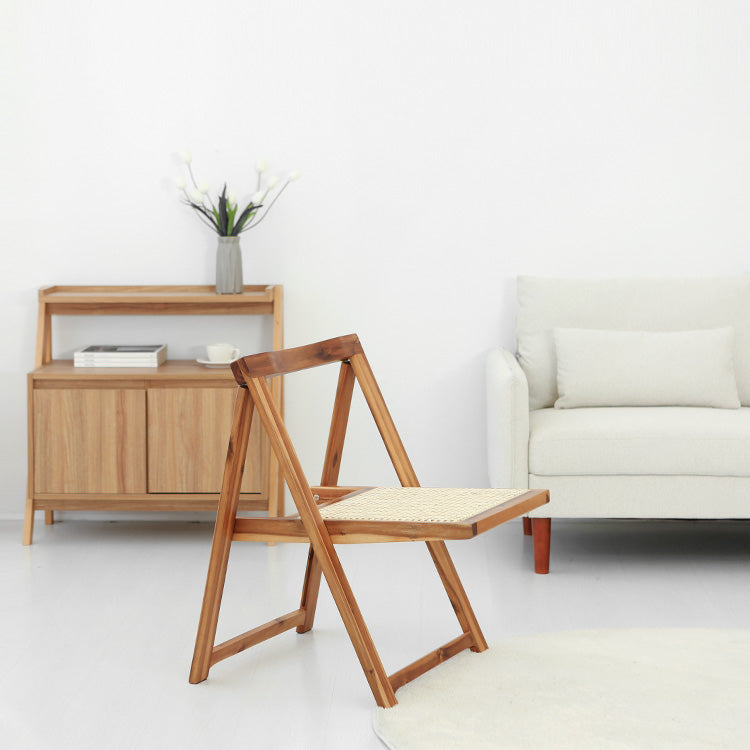 ラタン製折りたたみチェア|BDC11