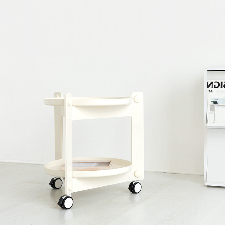 BINGEURI トレイが外せる トロリーワゴン|2段