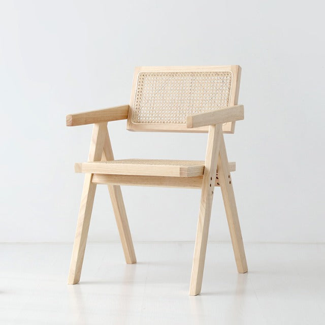 POLIM ラタンアームチェア|ナチュラルフレーム