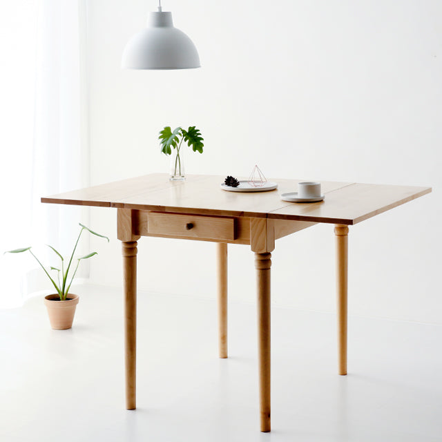 MARKET B 引き出し付き折りたたみテーブル｜THILSKA folding dining table