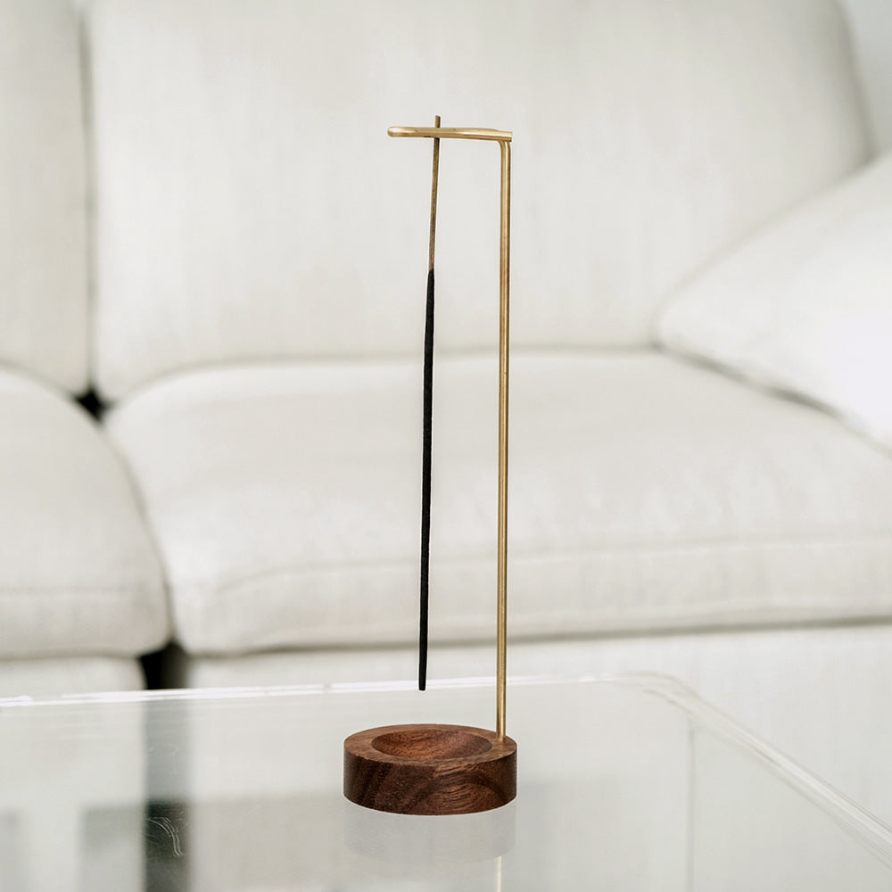 ours shop インセンスホルダー｜Solid Wood Incense Holder