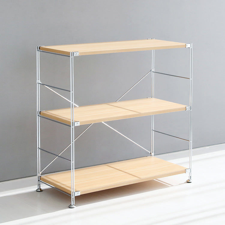 MARKET B オープン収納3段｜CHAKOC silver frame shelf