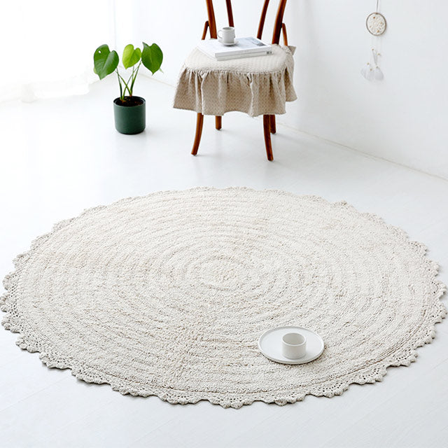 MARKET B 丸型ラグ｜SUNFLOW round rug