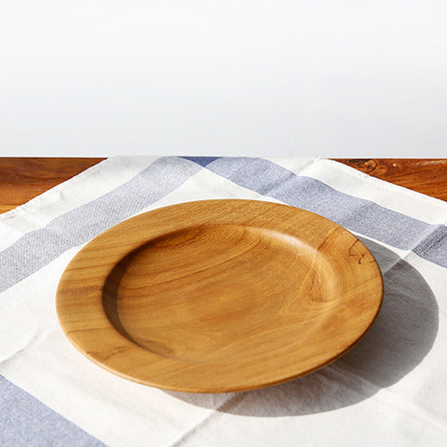 MARKET B｜SNEK チークウッドプレート｜Teak wood plate W25