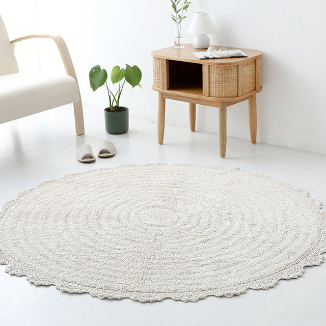 MARKET B 丸型ラグ｜SUNFLOW round rug