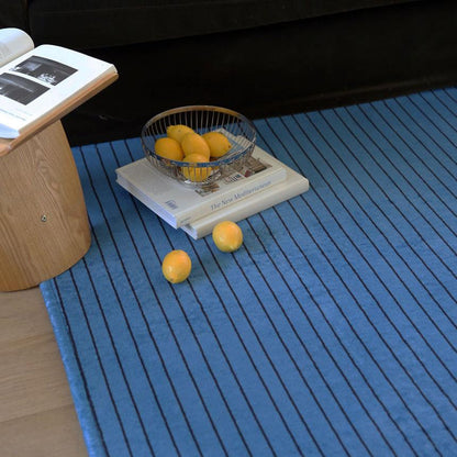 The Frigg ストライプラグ｜Blue thin stripe rug｜3SIZE