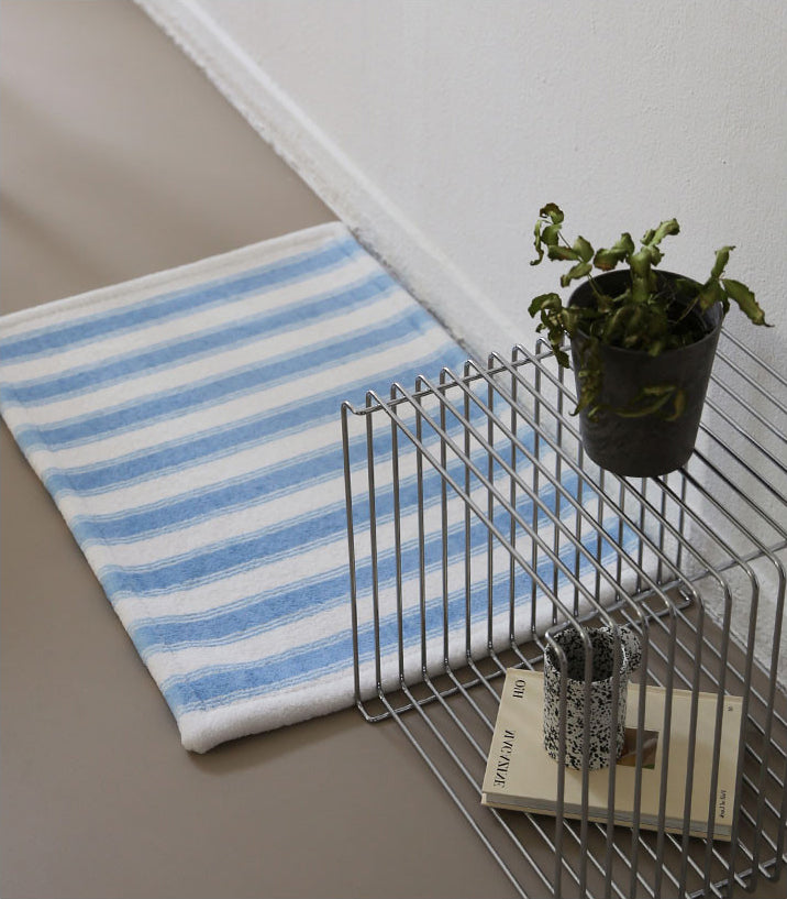 The Frigg ストライプマット｜Blue stripe mat