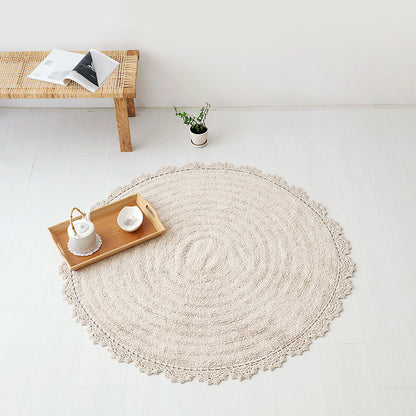 MARKET B 丸型ラグ｜SUNFLOW round rug