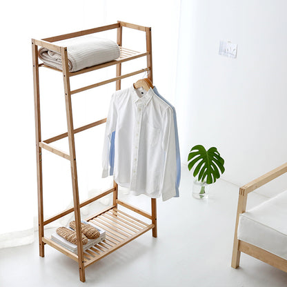 MARKET B 2段棚付ハンガーラック(はしご型)｜JAWAL shelf hanger rack