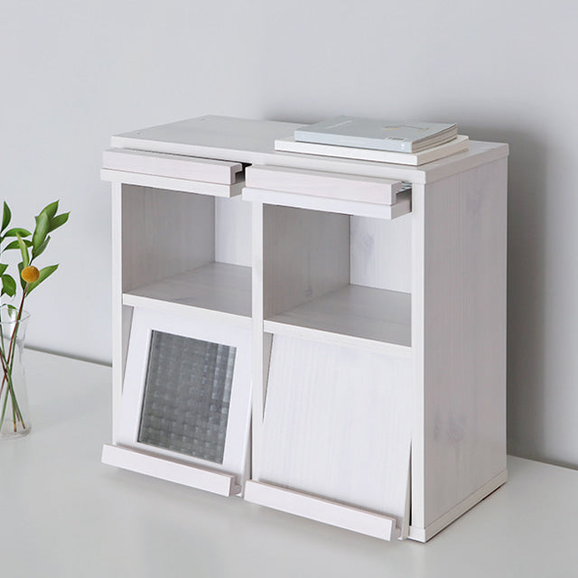 MARKET B ラック付きミニ収納 4扉｜FILMON  mini storage shelf