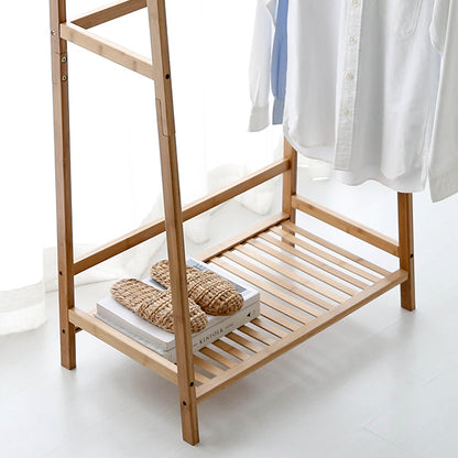 MARKET B 2段棚付ハンガーラック(はしご型)｜JAWAL shelf hanger rack