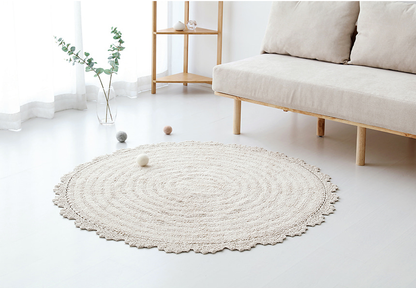 MARKET B 丸型ラグ｜SUNFLOW round rug