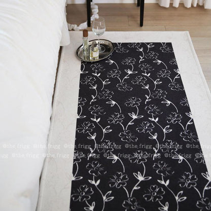 The Frigg 花柄ランナーラグ｜Clow Clam floral pattern Runner Rug