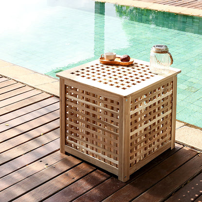 MARKET B 収納テーブルW50｜NETUD acaciawood storage table