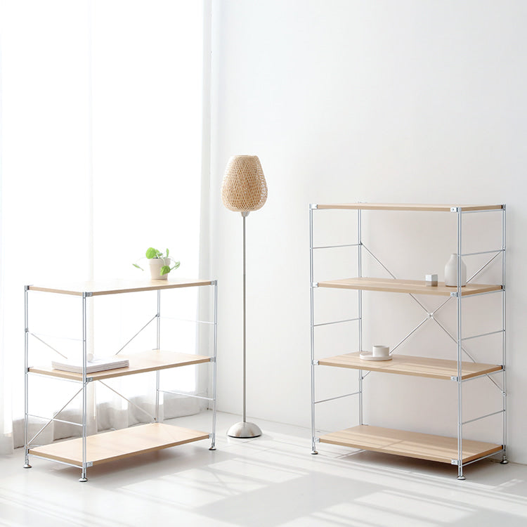 MARKET B オープン収納3段｜CHAKOC silver frame shelf