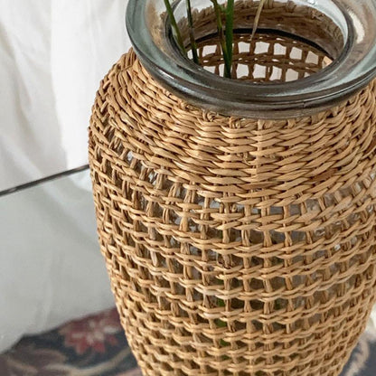 The Frigg ラタンフラワーベース｜Rattan vase