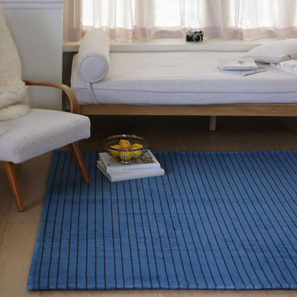 The Frigg ストライプラグ｜Blue thin stripe rug｜3SIZE