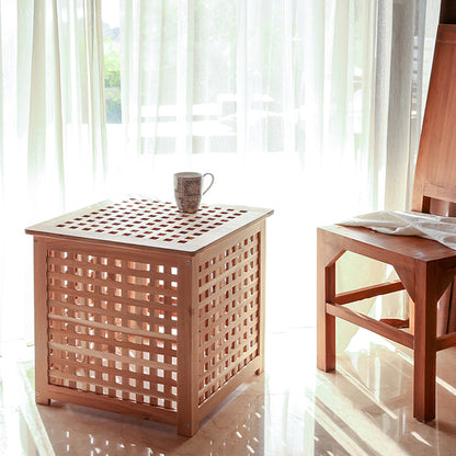 MARKET B 収納テーブルW50｜NETUD acaciawood storage table