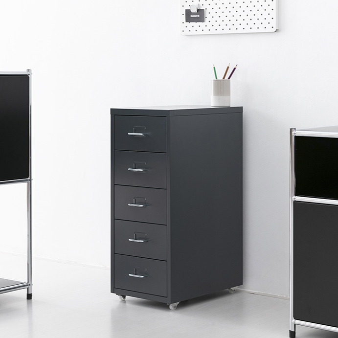 FIHA スチールキャビネット|5段 – 1acspaces FIHA スチールキャビネット|5段 – 1acspaces