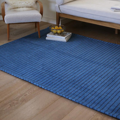 The Frigg ストライプラグ｜Blue thin stripe rug｜3SIZE