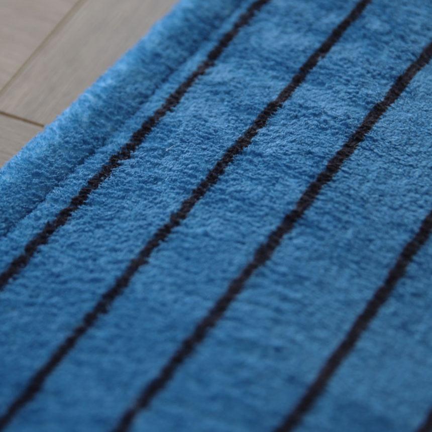 The Frigg ストライプラグ｜Blue thin stripe rug｜3SIZE