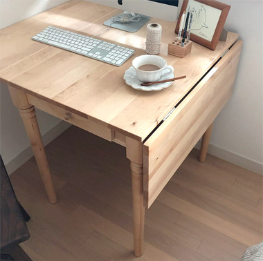 MARKET B 引き出し付き折りたたみテーブル｜THILSKA folding dining table