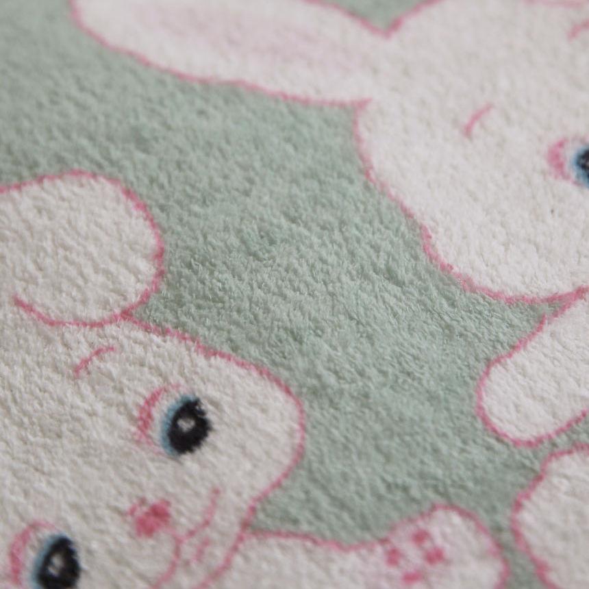 The Frigg マット｜Heart pink rabbit mat