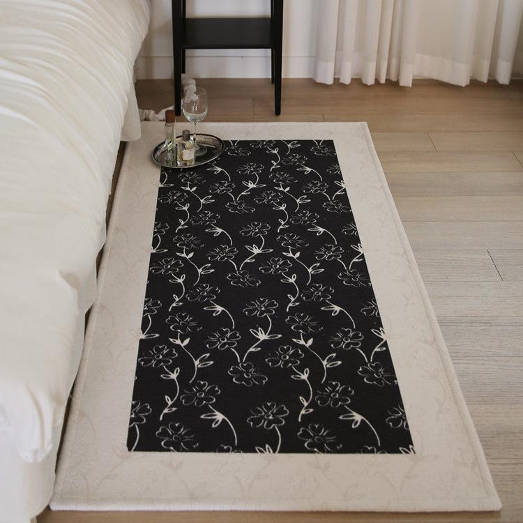 The Frigg 花柄ランナーラグ｜Clow Clam floral pattern Runner Rug