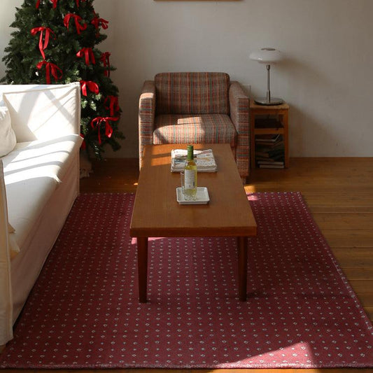 アバレッドラグ｜洗えるラグ