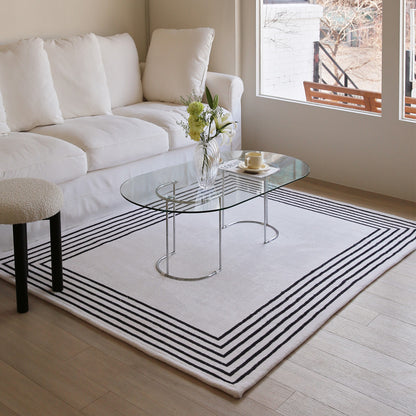 The Frigg ラグ｜square stripe rug｜3SIZE