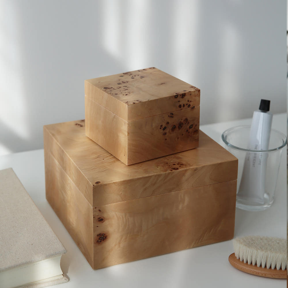バールウッド ボックス｜Burl Wood Box