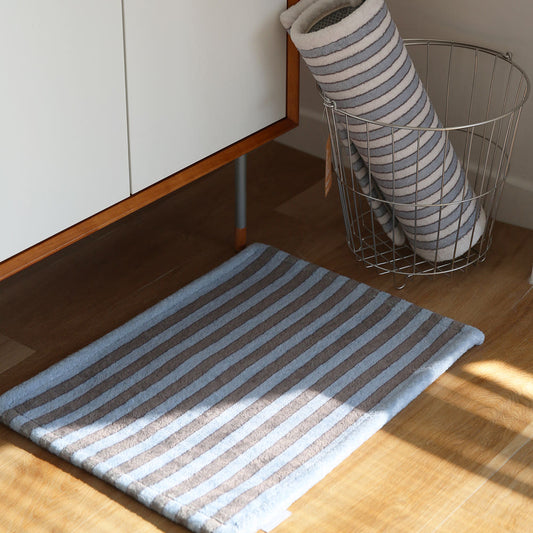 エッセンシャルストライプマット｜45x65